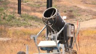 Ski areas along Loveland Pass start up snow guns for the first time this year