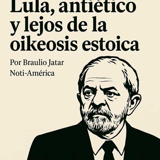 Lula, antiético y lejos de la oikeosis estoica