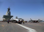 Satellite Photo Captures Two Chinese Aircraft Carriers Together