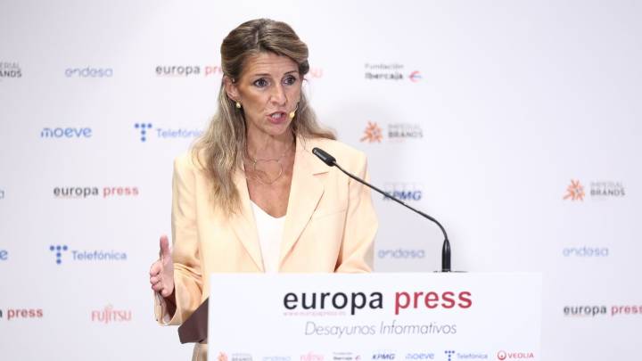 Yolanda Díaz anuncia una ampliación de los permisos por fallecimiento de familiares
