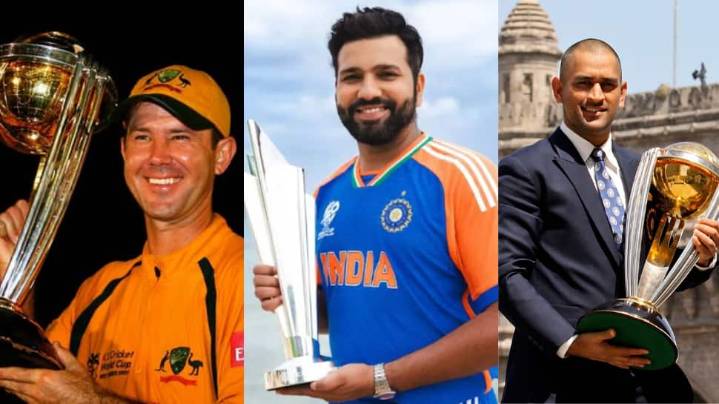 Rohit Sharma To MS Dhoni: 6 Captains With Highest Win Percentage In ICC Events History, Rohit Tops