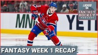Fantasy Hockey Week 1 WINNERS & LOSERS recap + Lane Hutson Extension