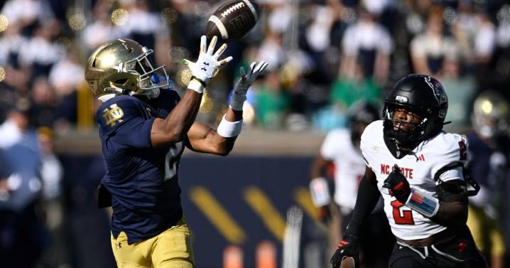 No. 16 Notre Dame pulls away from NC State for 4th consecutive win