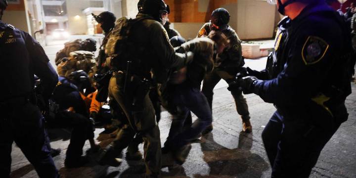 Nick Sortor threatens legal action against the Portland Police Department after his arrest over Antifa attack