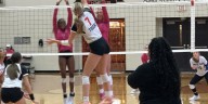 Cape Central Volleyball honors players prior to hard fought loss to Notre Dame