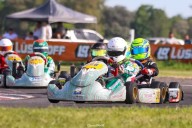 Nicolás Huta viene cumpliendo una gran actuación en la Final Argentina de la Rotax