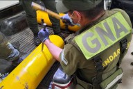 Tío y sobrino ocultaron más de 86 kilos de cocaína en tubos de GNC