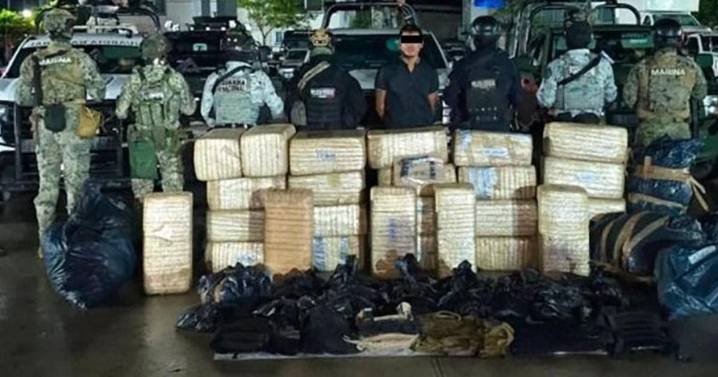 Aseguran más de media tonelada de droga en Tabasco; hay tres detenidos