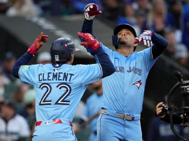 Andrés Giménez inició la vapuleada de Toronto