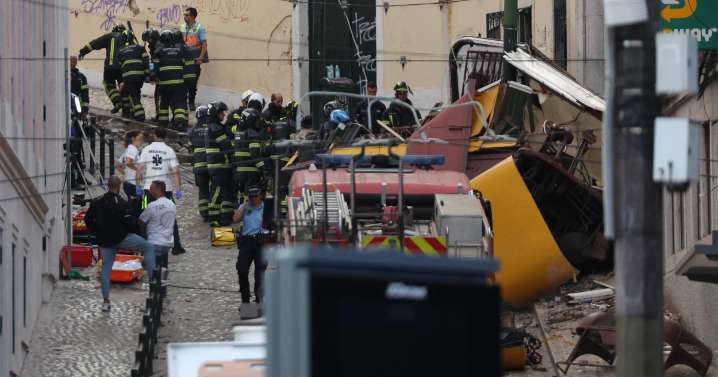 El cable roto del funicular accidentado en Lisboa donde murieron 16 personas no cumplía la normativa