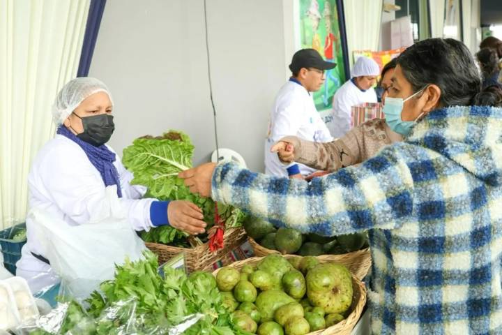 INEN promueve alimentación saludable para prevenir el cáncer con feria gastronómica
