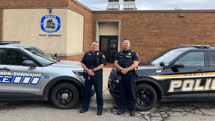 Two Erie County police department mergers debated