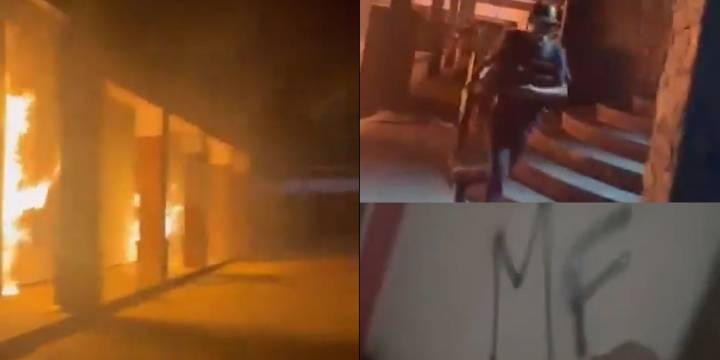 Grupo afín a La Mayiza incendia un campestre en La Higuerita, Culiacán