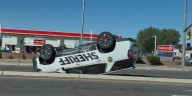 Pima County deputy involved in crash at Thornydale, Cortaro
