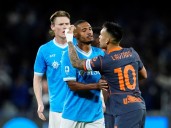 Inter perdió con Napoli y Lautaro Martínez tuvo un picante cruce con Antonio Conte, su anterior DT: "Sos ca..."