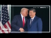 Trump meets with China's president amid rising trade tensions