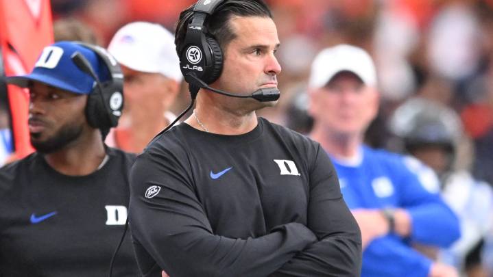 Listen as Manny Diaz address media prior to Duke football vs Georgia Tech