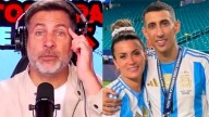Toti Pasman volvió a apuntar contra Jorgelina Cardoso y Ángel Di María reaccionó furioso: “Con mi mujer no”