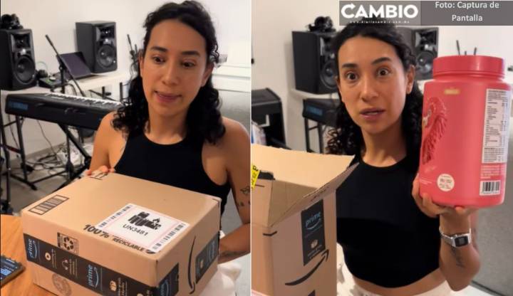 Flor Amargo denuncia estafa de Amazon: compró cámara de 50 mil y le llegó una proteína (VIDEO)