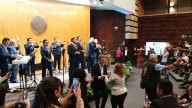 Con música y baile diputados de Morena rinden homenaje a la Sonora Santanera por su 70 aniversario