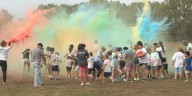 Lincoln Public Schools students organize color run at Arnold Elementary