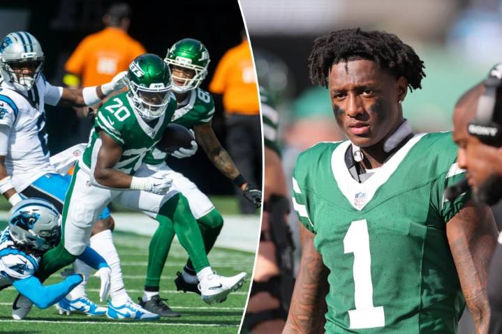 Jets leave Week 7 with injuries to Sauce Gardner, Breece Hall