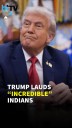 Trump’s Fun Exchange With Indian Ambassador, Hails Indian