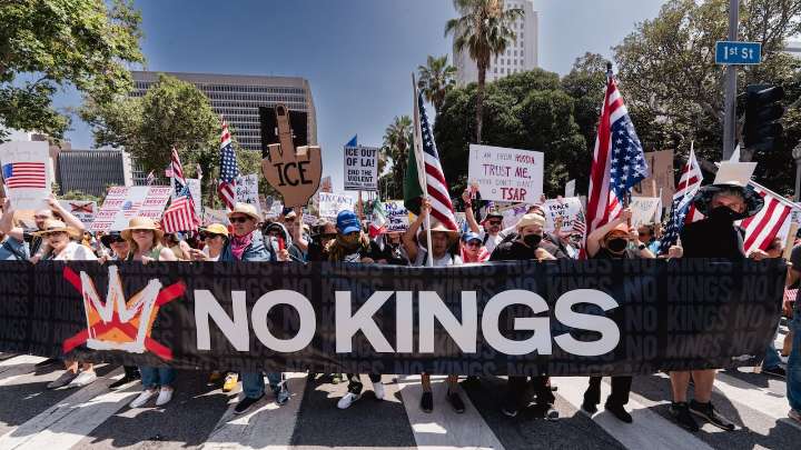 ‘No Kings Day’ sábado 18 de octubre: horarios y puntos de concentración de las protestas masivas contra Trump en Estados Unidos