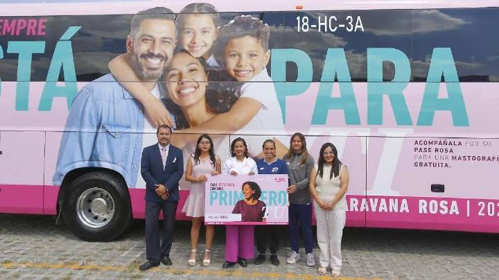 Inicia Caravana Rosa 2025 en Pachuca