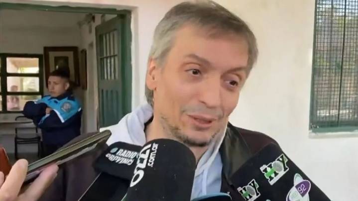 Máximo Kirchner votó en La Plata: "A nadie le cae bien que un presidente de otro país nos diga como votar"