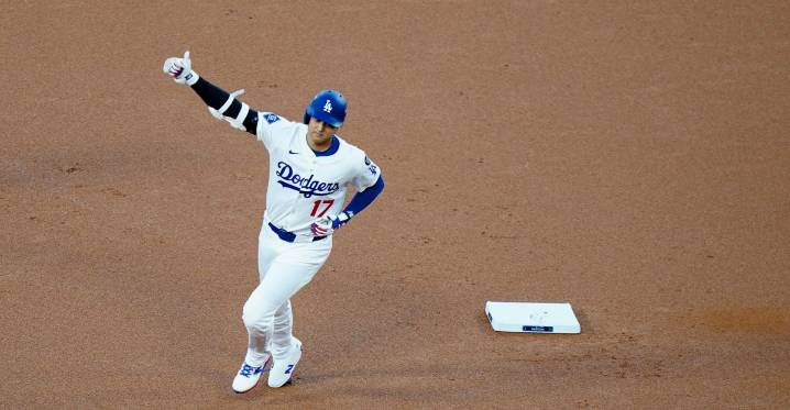 No one told the Dodger offense that the playoffs are about pitching
