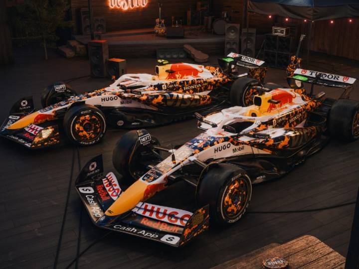 Racing Bulls presenta decoración para el GP de Estados Unidos 2025