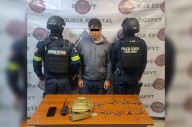 Cae halcón de la FM en Coatepec Harinas; le decomisan ponchallantas