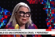 Carrió liquidó al ministro de Economía: "Escuché a Caputo el otro día y era un taradito hablando"