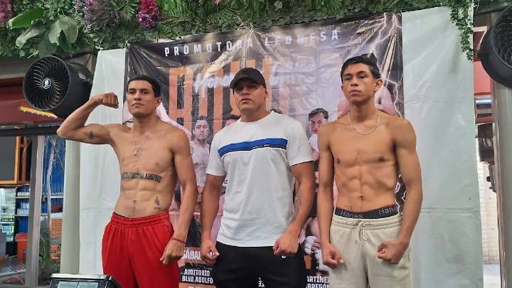 Cumplen con careo y pesaje previo función de boxeo “Talento Leonés VI”