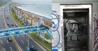 Municipalidad de Lima inauguró ascensores en la Costa Verde, pero hoy están inoperativos y convertidos en ruinas
