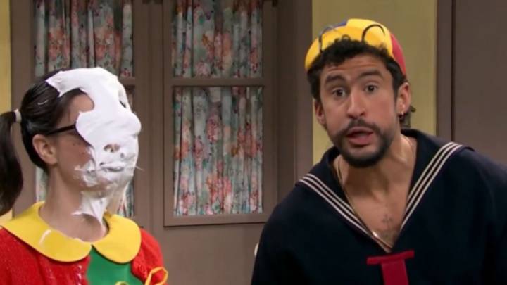 Bad Bunny parodia a Quico en Saturday Night Live