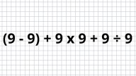 ¿Cuánto es (9 - 9) + 9 x 9 + 9 ÷ 9? El desafío matemático que confunde a los genios