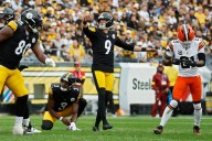 Steelers lead Browns: Field goal after field goal!