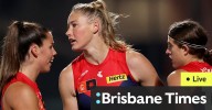 AFLW weekly, round 8: Melbourne star Tayla Harris dominates against Essendon; Hawthorn Hawks star sidelined in bitter blow; follow scores, results, odds, squads; broadcast times
