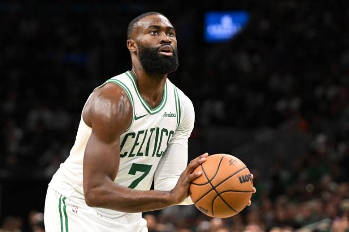 Celtics star Jaylen Brown (hamstring) ailing as season approaches