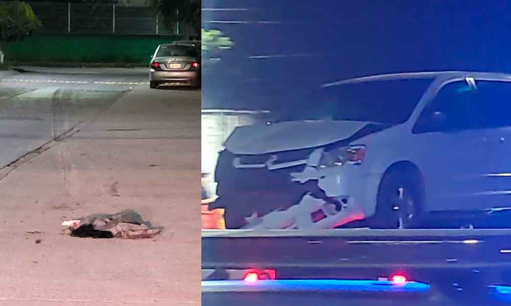 CHOCA A MOTOCICLISTAS Y LOS ARRASTRA CUATRO CUADRAS EN LEÓN