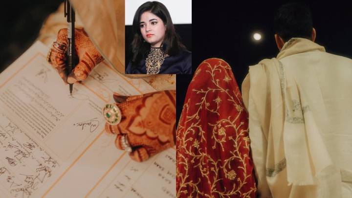 Dangal Actress Zaira Wasim Gets Married, Shares First Pictures From Her Nikaah