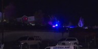 Crime tape blocks off area in apartment complex near UNR