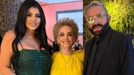 Vicente Fernández Jr y Mariana González presumen su embarazo en FOTO junto a Doña Cuquita