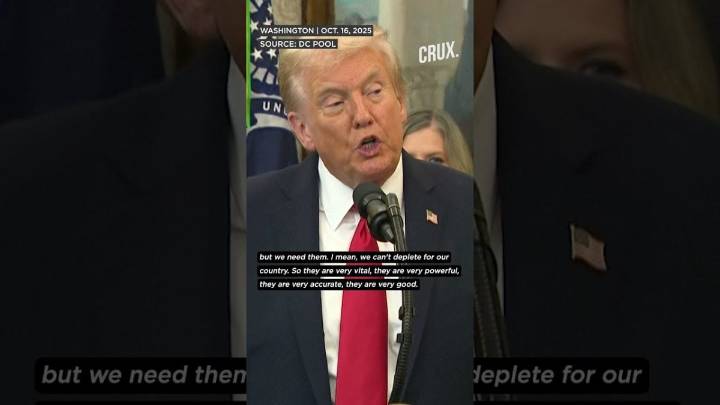 ‘We Can't Deplete…” Trump Casts Doubt On Giving Tomahawks To Ukraine