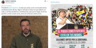 Alcalde Carlos Fernando Galán le mandó mensaje a directamente a Petro para que evite la “violencia y destrucción” por marchas