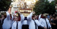 Las imágenes del Caído de Aguilar de la Frontera en el Magno Vía Crucis de Córdoba