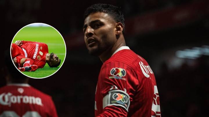 Apertura 2025: Alexis Vega se pierde el cierre de la fase regular, ¿cuándo volvería con Toluca?