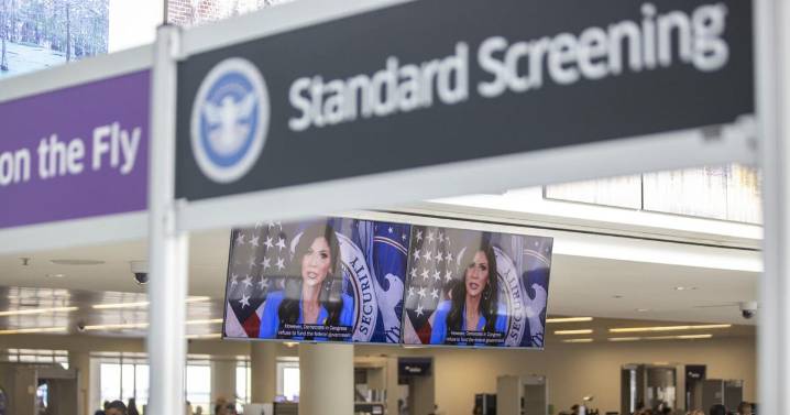2 SC airports won’t play Noem video blaming Democrats